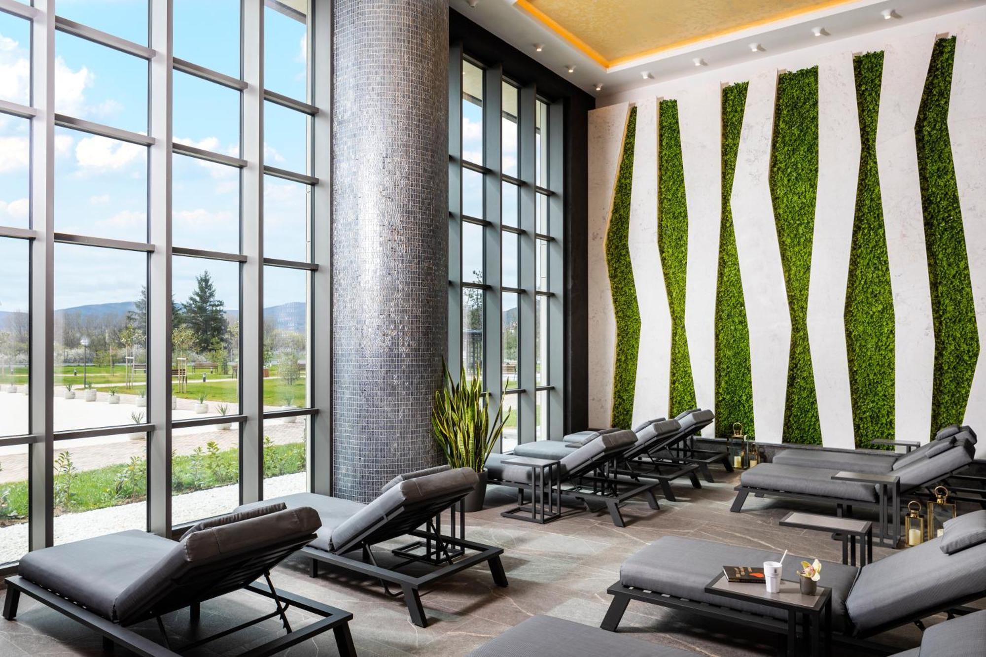 Kings' Valley Medical & Spa Hotel 卡赞勒克 外观 照片 Living wall
