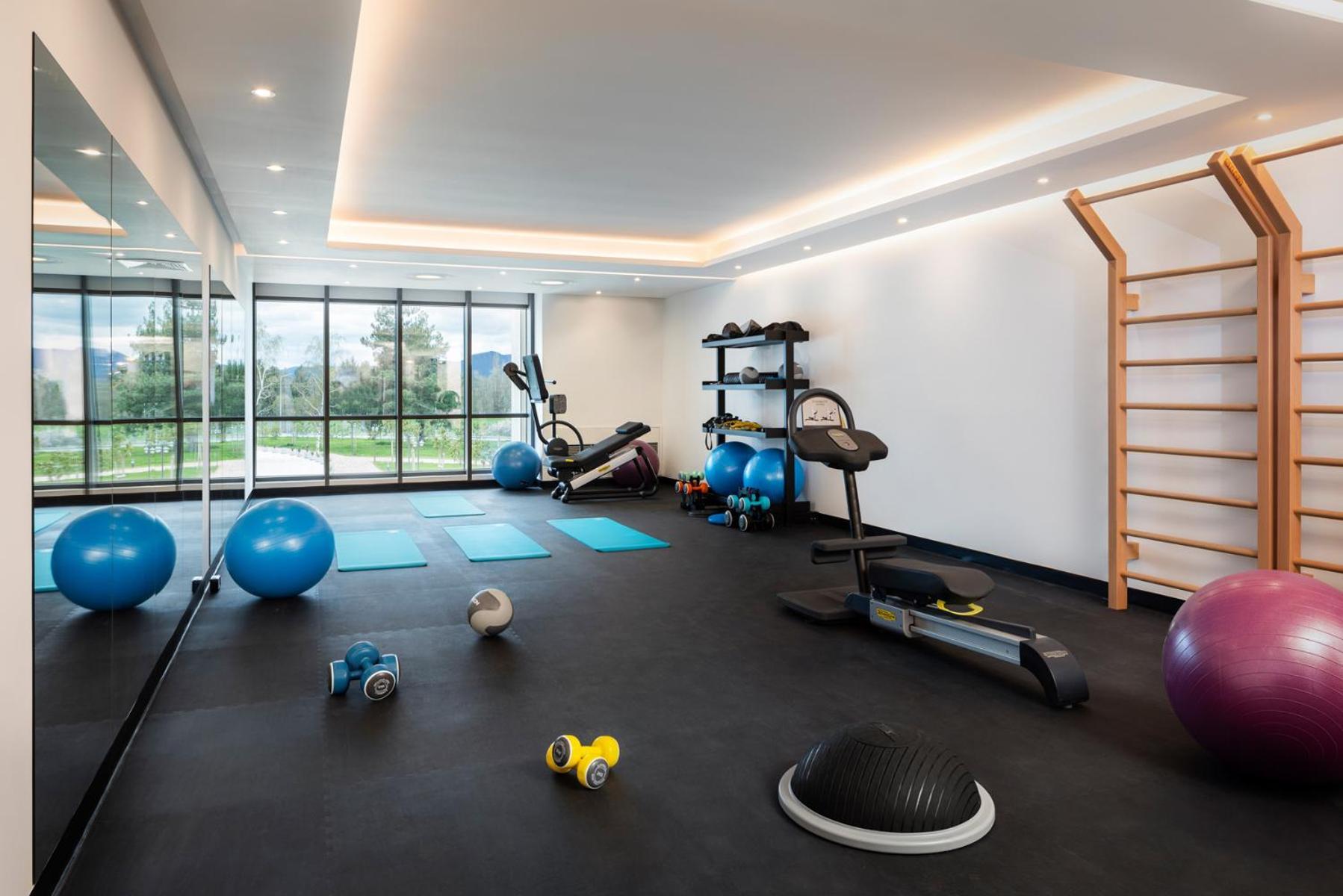 Kings' Valley Medical & Spa Hotel 卡赞勒克 外观 照片 A home gym